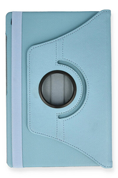 NewFace حافظة جلدية لجهاز لينوفو M10 FHD Plus X606F من MSA-SHOP - حافظة جلدية 360 درجة - تركواز