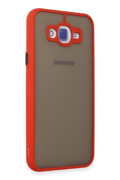 NewFace Sptrns Samsung Galaxy J7 Case Montreal Silicone Cover (221447) - Red