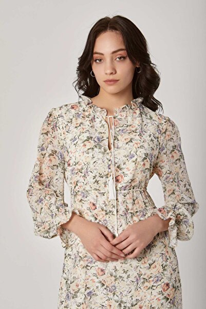 DALYDRESS فستان ماكسي طويل مزهر للنساء