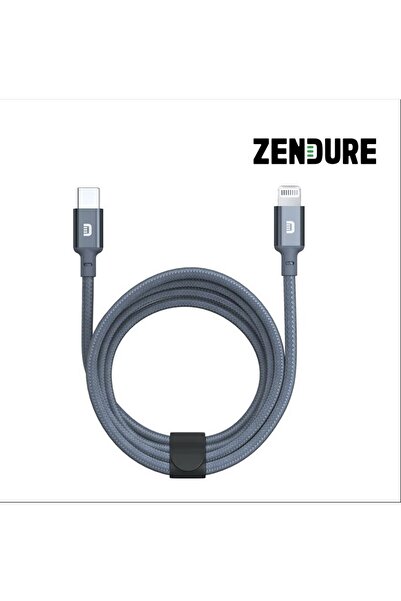 Zendure SuperCord Charging Cable | Apple Certified Type-C to Lightning Cable, 1 Meter