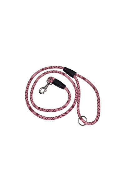 moonparacord Dog Walking Rope 10 mm Red White