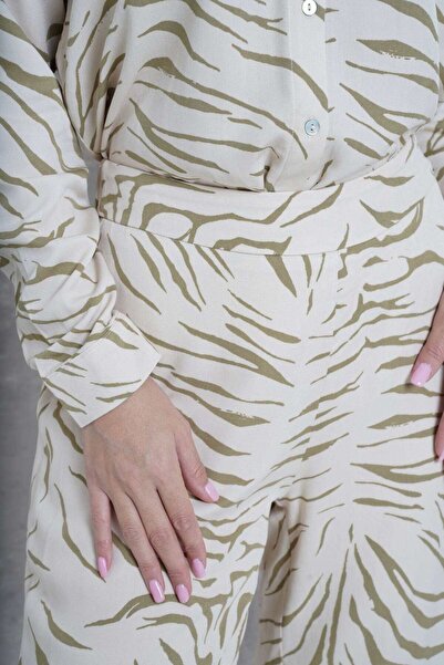 DALYDRESS Women's Long Printed Zebra Dress
