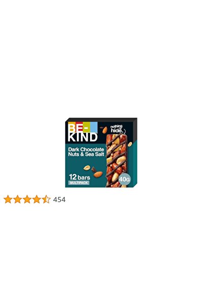 BE-KIND شوكولاتة ومكسرات وملح البحر 72 × 40 جم