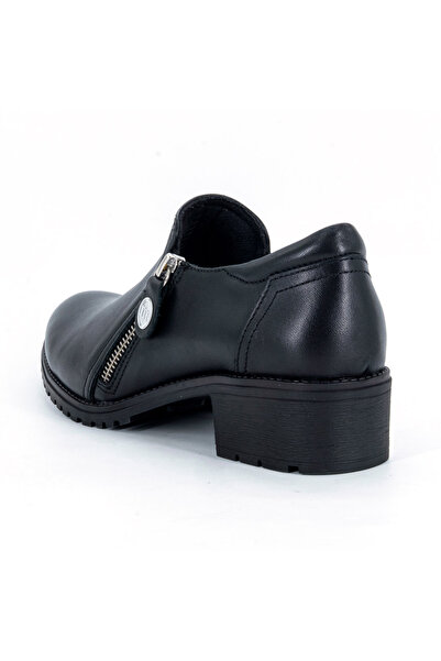 Mammamia 775 SİYAH DERİ AYAKKABI