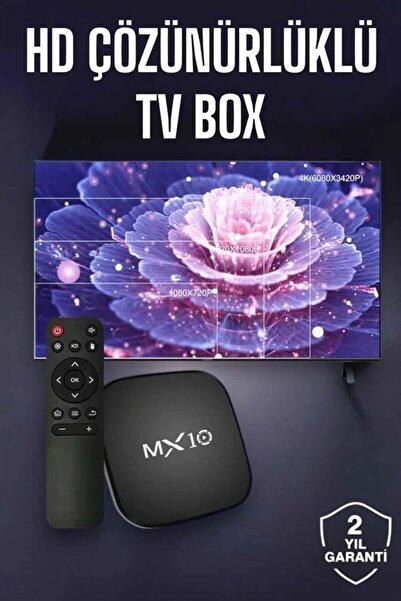 shopwave Tv box android compatible 4 core wifi connected 4k