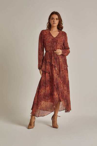 DALYDRESS فستان نسائي طويل مزهر