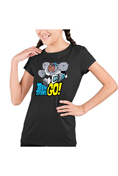 OEM Tricou Copii Fete Cyborg Tineri Titani Teen Titans Go