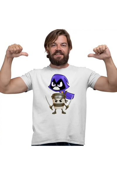 OEM Мъжка тениска Raven Cappuccino Assassin Cappuccino Ninja