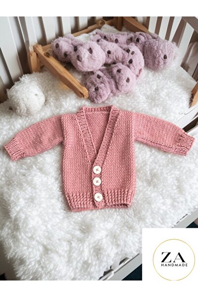 ZAHandmade Hand Knitted Baby Cardigan