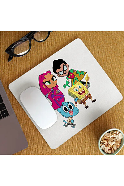 OEM Mousepad Teen Titans Gumball SpongeBob Robin Starfire