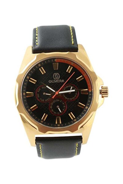 Olivera men Leather Analog Watch OGL2013