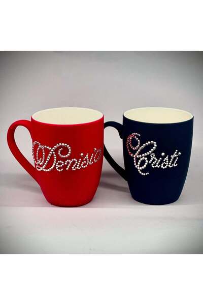 OEM Personalized mug with Lux crystals, 325 ml
