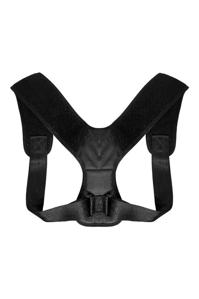 OEM Back posture corrector, 71 x 96 cm, adjustable, textile, black