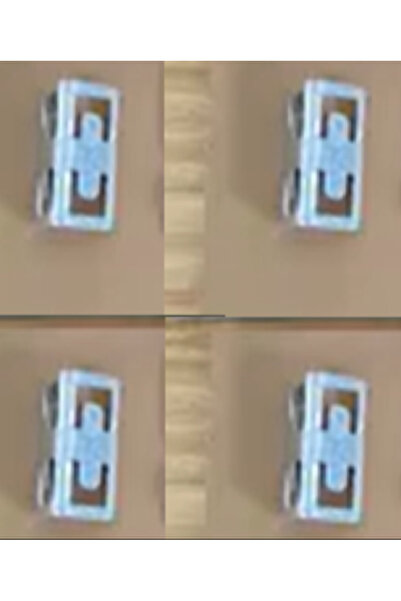 STRATEGIC Set 4 cleme de imbinare pe verticala a rafturilor metalice