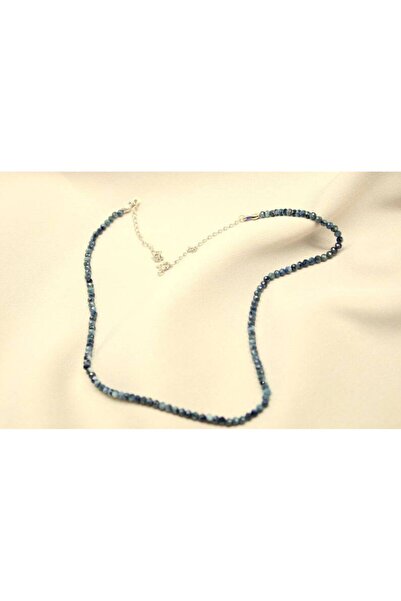 alpsilverart 925 Ayar Gümüş Safir Kolye | El İşi Özel Tasarım Zarif Kadın Takı