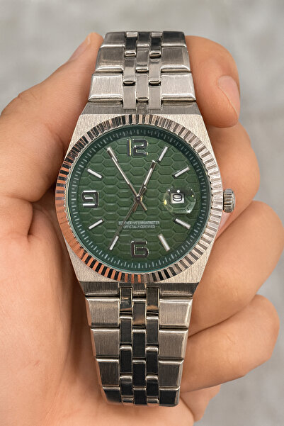 Tulpar Limited Edition Seri Çelik Kordon Takvimli Erkek Kol Saati