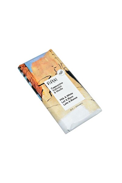 Vivani كابتشينو حليب عضوي بالشوكولاتة - 100 جرام