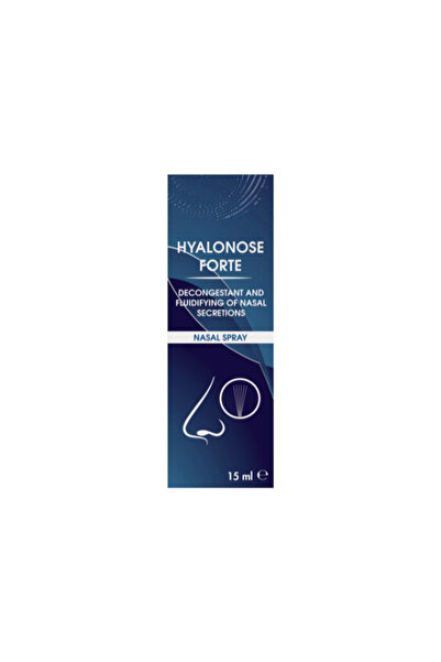 NQ Hyalnose Forte Nasal Spray for Relief of Nasal Congestion and Dryness - 15 ml