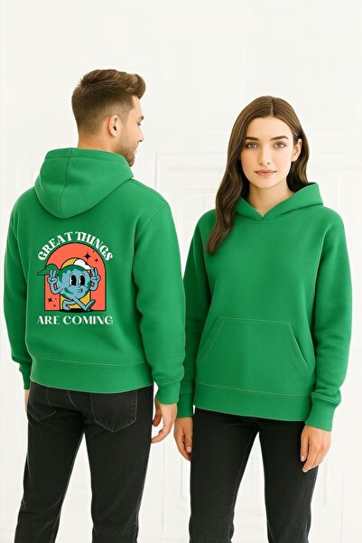 ArtYus Υπέροχα πράγματα προσελκύουν την προσοχή μας Πολύχρωμο φούτερ με τύπωμ...