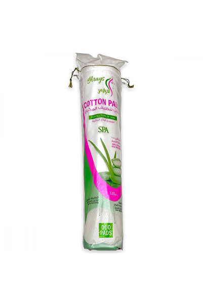 Alarays العرايس قطن تنظيف المكياج بخلاصة الصبار - 100 قطعة