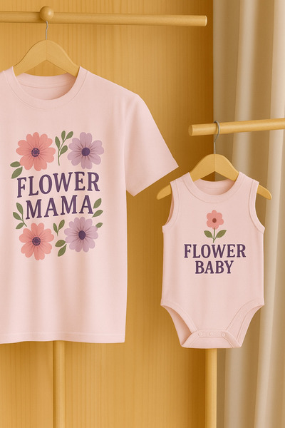 SVART WEAR تي شيرت كبير الحجم من ماما ميني ماذر بيبي بويز كومبين + بدلة قطنية...