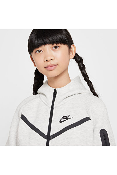 Nike Hoodie G Nsw Tch Flc Hd Fz Ls - Pd M Hoodie