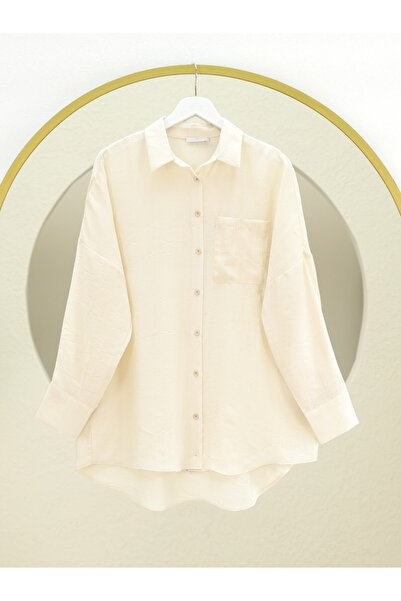 HİJABAYA Πουκάμισο με μία τσέπη και μακρύ πίσω μέρος