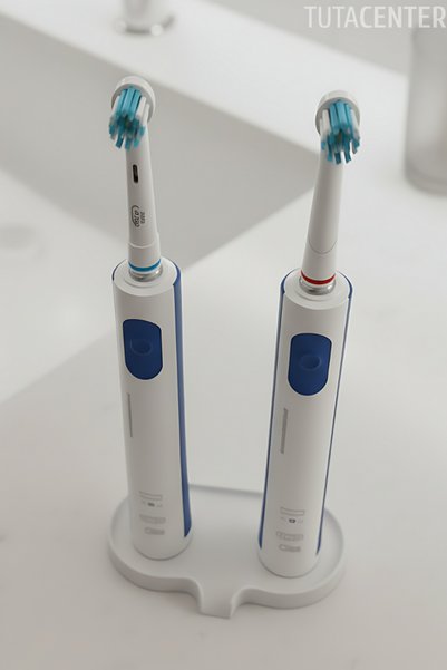 TUTACENTER Şarjlı Diş Fırçası Standı - 2 Yuvalı, Tahliyeli Diş Fırçalık - Modern Diş Fırçalık Elektrikli Diş Fırçası Standı