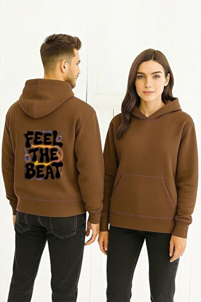 ArtYus سترة بقلنسوة مطبوعة ملونة من Feel The Beat