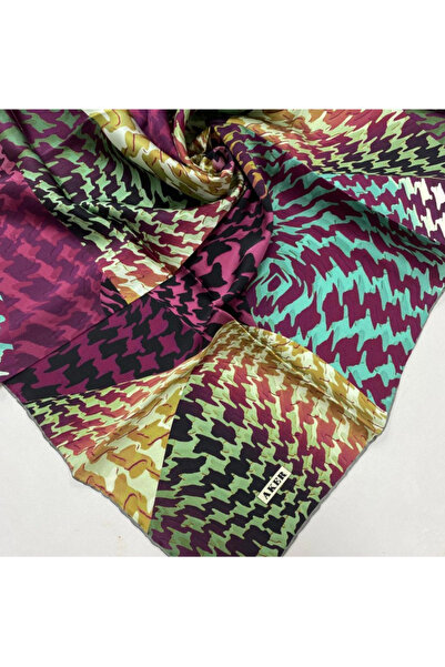 Aker Tivil İpek Eşarp Karışık Desen IST27930