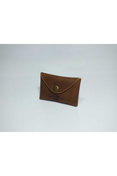 GALANDE Μίνι πορτοφόλι για κάρτες από γνήσιο δέρμα με κουμπωτό μοντέλο φακέλου – Ανδρικό & Γυναικείο