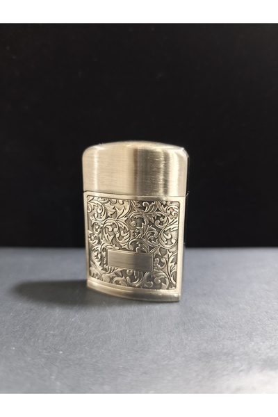 enyatakı Izgaralı pürmüzlü kalın tasarım kaliteli metal tarz çakmak