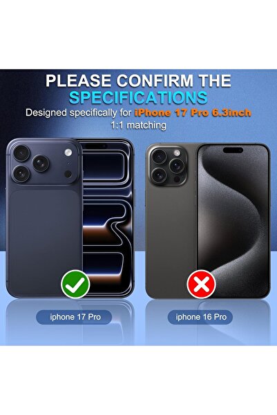 Deppo Trend iPhone 17 Pro/17 Pro Max Compatible Camera Protector Lens Metal Tempered Glass Camera Surround Full Protection