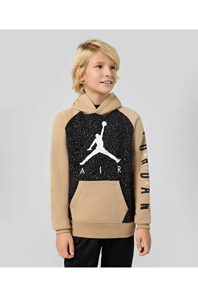 Nike Jordan Jdb Jumpman Air Speckle Pllver Children's Sweatshirt