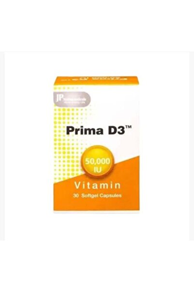 Prima D3 50000 IU 30 Capsules