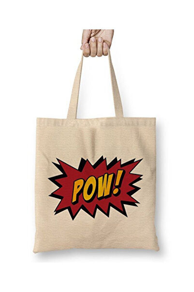 Toyaso Pow ! ! ! Сумка без ручок Довга ручка Сумка для покупок Сумка для пляжу