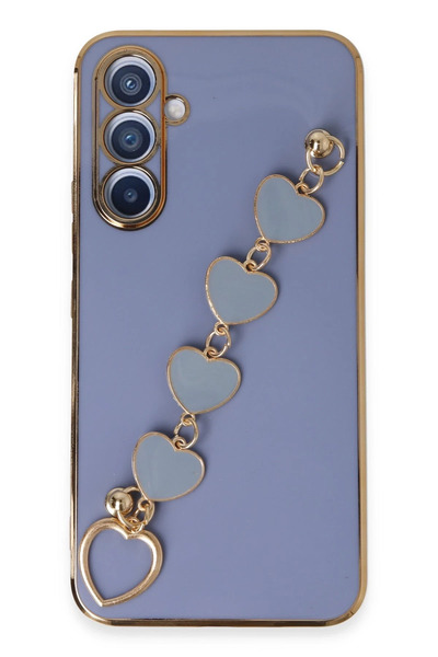 NewFace حافظة سامسونج جالاكسي A54 5G من إيسيلا سيليكون (125903) - رمادي