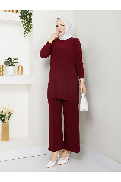 Nuvira Makas Detaylı Tunik Takım