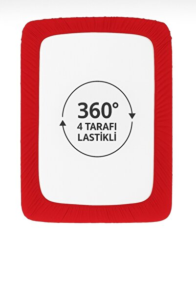 Madame Home Double Fitted Sheet Combed Cotton Corner Depth 30cm