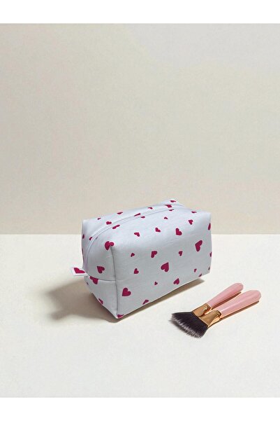 AXUM حقيبة مكياج متعددة القلوب - حجم كبير