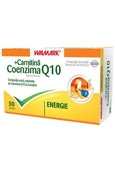 walmark Coenzima Q10 + Carnitina, 30 Capsule,