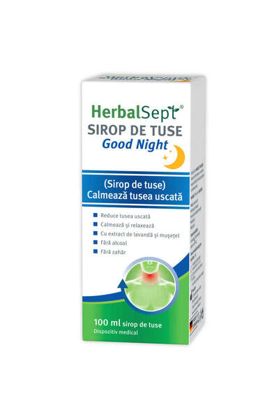 Other Sirop HerbalSept Good Night, 100ml, Zdrovit