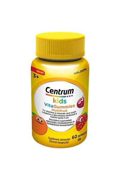 HALEON Centrum Kids VitaGummies Multifruct, 60 jeleuri,