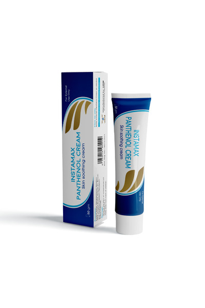 UBM كريم إنستاماكس بانثينول - لعلاج التهاب الجلد، التئام الجروح، الحروق، أضرار أشعة الشمس - مرطب للبشرة الحساسة