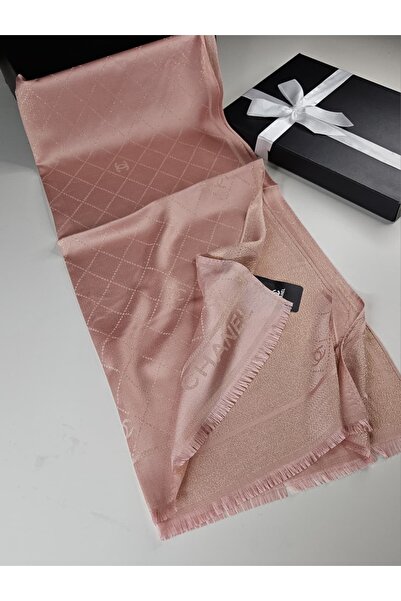 Webinay Home Chnl Tema Simli Kaşmir İpek Şal Scarfs Cashmere Shawl Hijab Yeni Sezon