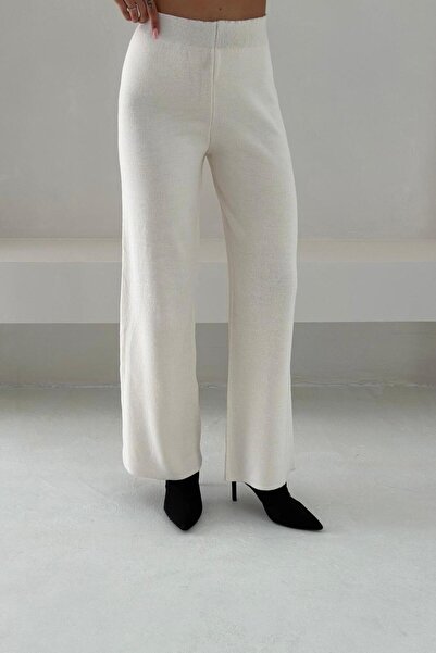 Noi Belis Double Breasted Collar Pocketed Knitwear Bottom Top Set Aw25Au0002