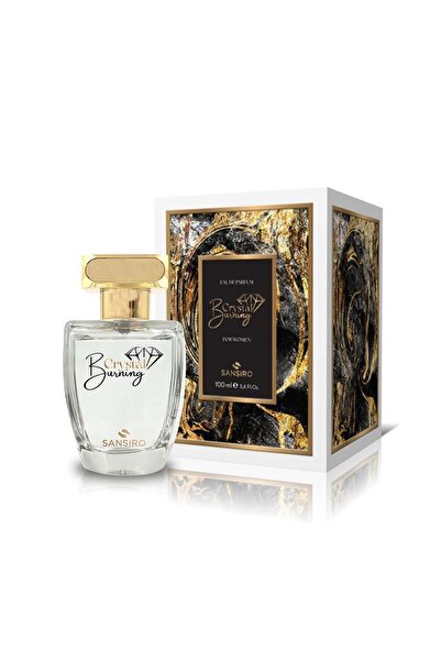 Sansiro BURNING CRYSTAL Eau de Parfum for women 100 ml – floral-fresh, citrus and woody fragrance