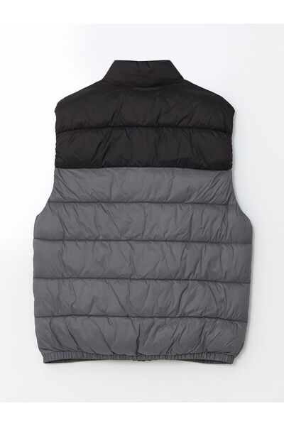LC Waikiki Slim Fit Stand Collar Men's Puffer Vest