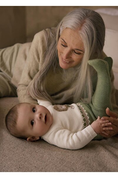 MAYORAL Newborn Erkek Bebek Triko Takım Yeşil