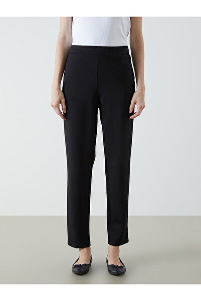 LC Waikiki Carrot Cut Women's Trousers with Elastic Waist
